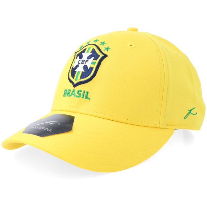 Fan Ink 【 Brazil Football Beyond Borders Yellow Adjustable Men Yellow 】 フットボール yellow 黄色・イエロー メンズ yellow 黄色・イエロー