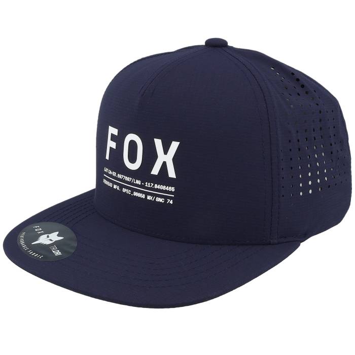 稲荷 Fox 【 Non Stop Tech Midnight Snapback Men Blue 】 テック Snapback スナップバック 御徒面子 メンズ 青味 青み