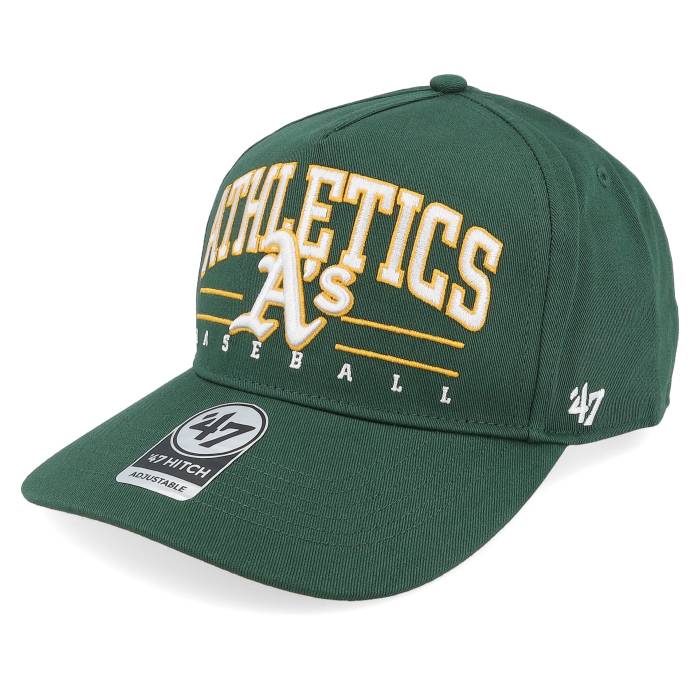フォーティーセブンブランド 47 Brand 【 Oakland Athletics Mlb 47 Hitch Dark Green A-Frame Adjustable Men Green 】 オークランド アスレチックス green 緑・グリーン メンズ green 緑・グリーン