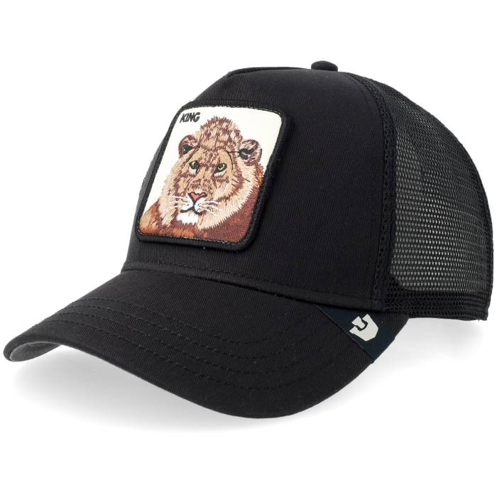 Goorin 【 King Void Black A-Frame Trucker Men Black 】 黒色 ブラック トラッカー メンズ 黒色 ブラック