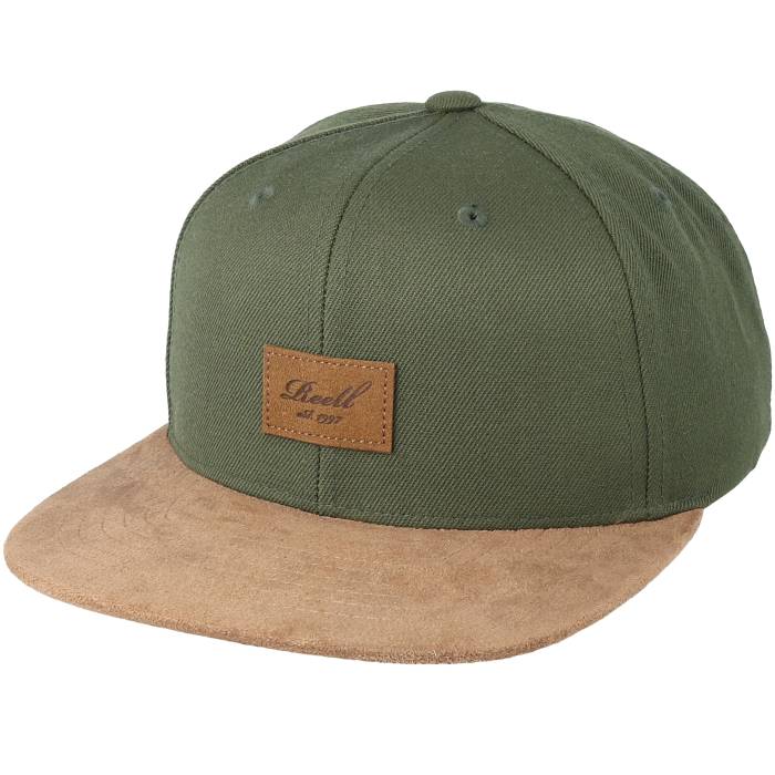 Reell 【 Suede Dark Olive Snapback Men Green 】 スエード・スウェード olive オリーブ Snapback スナップバック バッグ メンズ green 緑・グリーン|スニケス