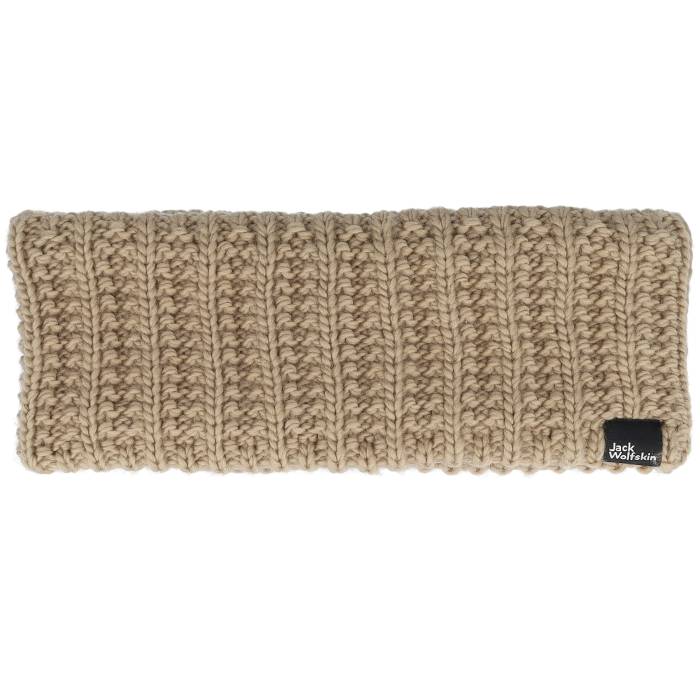 【★百貨店SALE★6/11夜夜中2時迄】ジャックウルフスキン Jack Wolfskin 【 Highloft Knit Anis Headband Women Beige 】 編み物 上端ダンス楽隊 レディース ベージュ