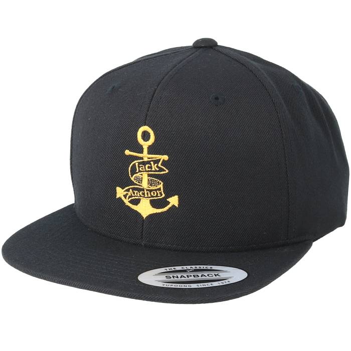 Jack Anchor 【 Anchor Black/Gold Snapback Men Black 】 Snapback スナップバック バッグ メンズ 黒色 ブラック|スニケス
