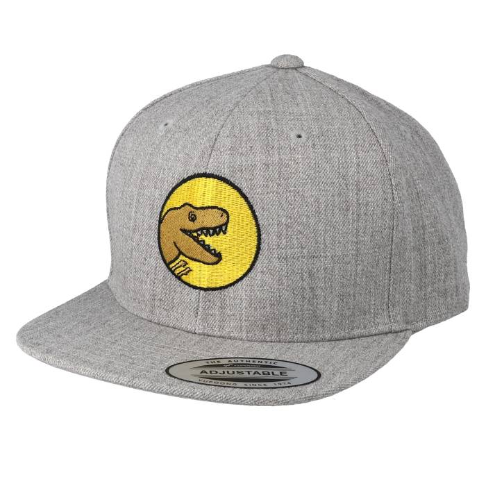 Kiddo Cap 【 Kids T-Rex Park Grey Snapback Kids Grey 】 パーク 灰色 グレー Snapback スナップバック バッグ ジュニア キッズ 灰色 グレー|スニケス