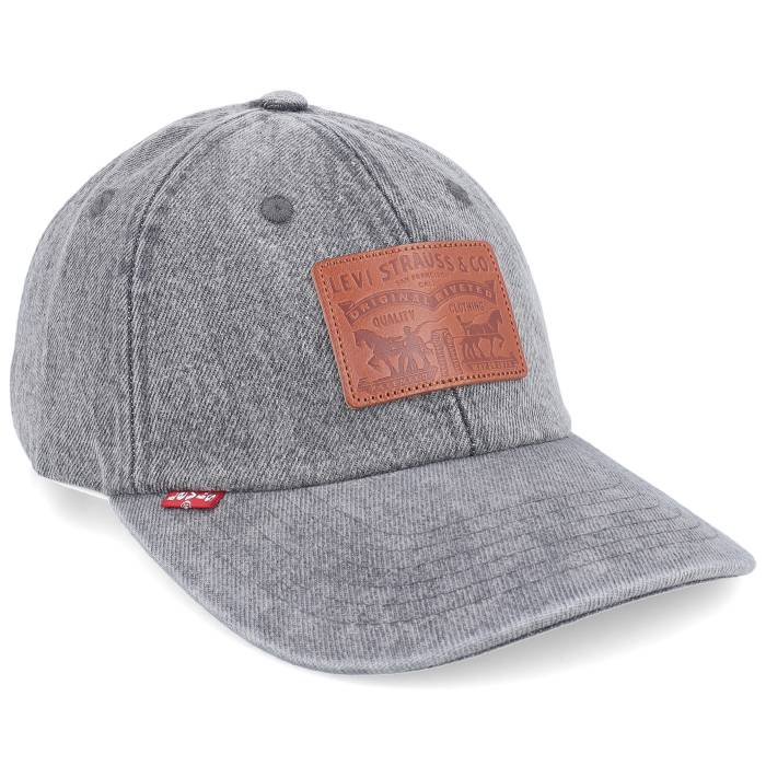 リーヴァイズジーンズ Levi\u0027s 【 Relaxed Heritage Cap Regular Grey  Dad Cap Men Grey 】 旗がしら かぶり笠 薄墨色 薄墨色 メンズ 薄墨色 薄墨色