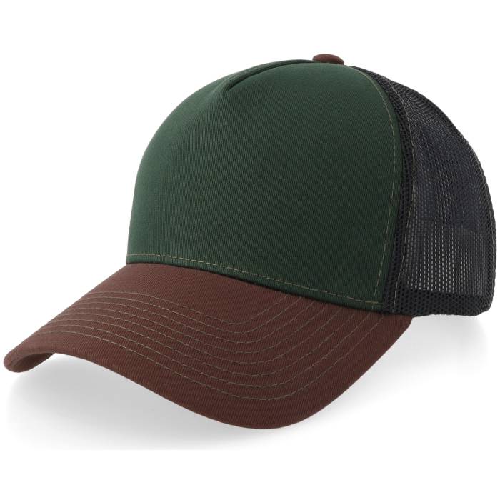 Equip 【 Forest Green/Black/Brown A-Frame Trucker Men Green 】 フォレスト トラッカー メンズ green 緑・グリーン