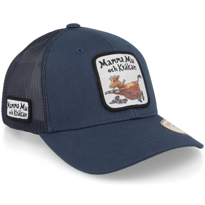 【 Kids Flyger Navy Trucker Kids Blue 】 紺色 ネイビー トラッカー ジュニア キッズ 青色 ブルー|スニケス