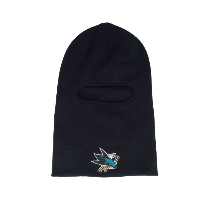 ミッチェル\u0026ネス Mitchell \u0026 Ness 【 San Jose Sharks Tailgate Knit Black Balaclava Men Black 】 シャークス 編み物 黒いこと 黒いこと メンズ 黒いこと 黒いこと
