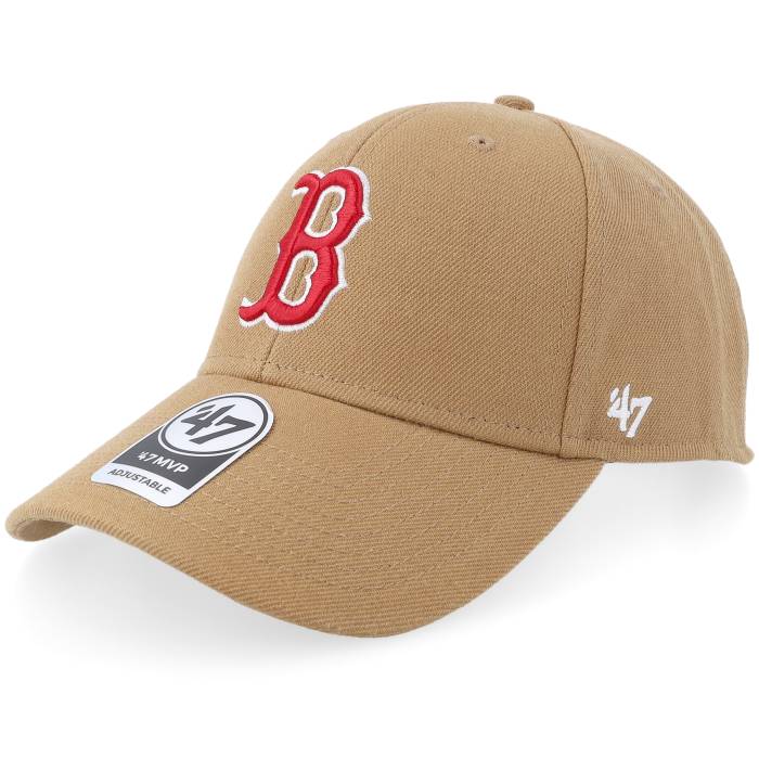 フォーティーセブンブランド 47 Brand 【 Boston Red Sox Mvp Camel Adjustable Men Beige 】 ボストン Red 赤・レッド camel キャメル メンズ ベージュ|スニケス
