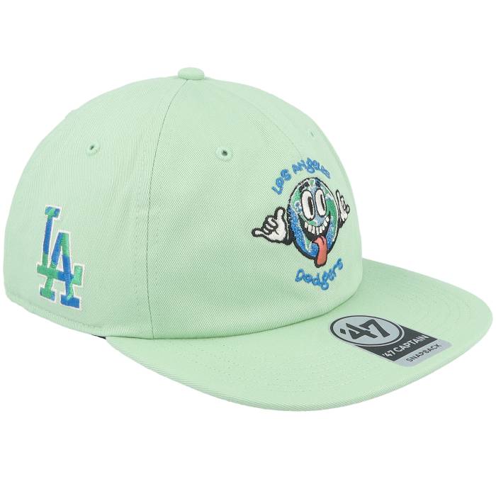 フォーティーセブンブランド 47 Brand 【 Los Angeles Dodgers Mlb 47 Tain Tl  Hemlock Snapback Men Green 】 ドジャース Snapback スナップバック 御徒面子 メンズ green 緑・緑であること