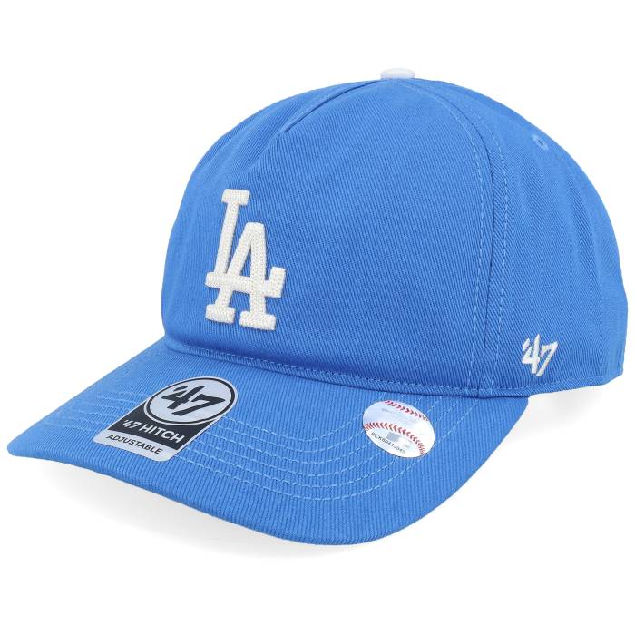 フォーティーセブンブランド 47 Brand 【 Los Angeles Dodgers Mlb Hero 47 Hitch Lc Blue Raz Dad Cap Men Blue 】 ドジャース 青色 ブルー キャップ 帽子 メンズ 青色 ブルー|スニケス