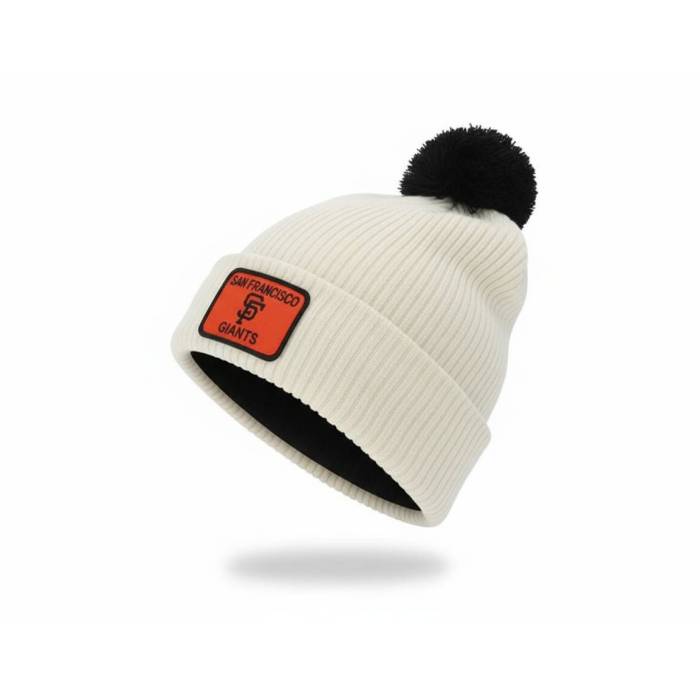 Nike Mlb 【 San Francisco Giants Peak Standard Natural/Black Pom Men White 】 ジャイアンツ standard 判定基準 メンズ 白いこと 白いこと