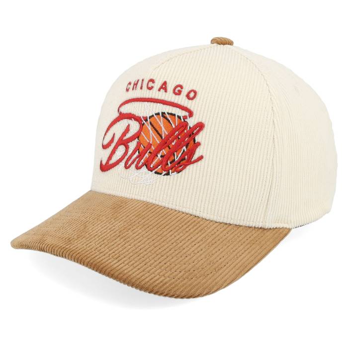 ミッチェル&ネス Mitchell & Ness 【 Chicago Bulls Swish Pro Crown Sand/Brown A-Frame Adjustable Men Beige 】 シカゴ ブルズ プロ メンズ ベージュ｜スニケス