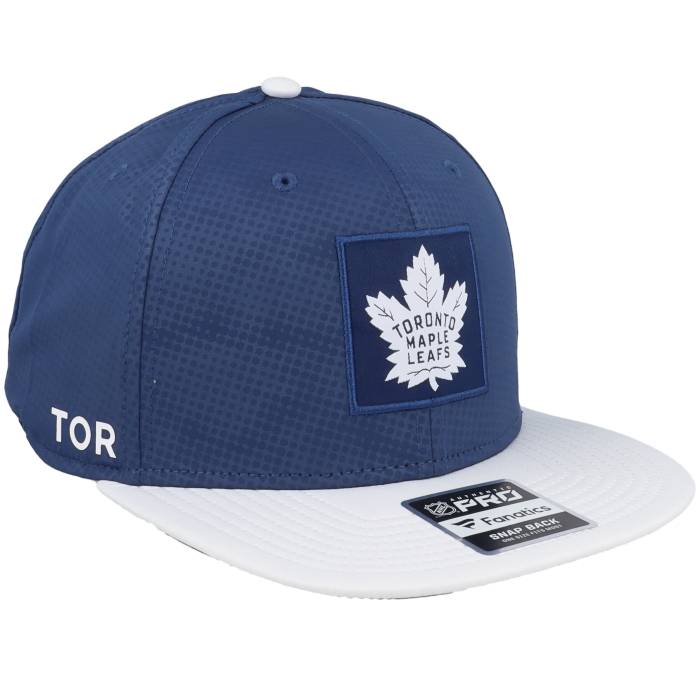 ファナティクス Fanatics 【 Toronto Maple Leafs Authentic Pro Game&Train Cobalt/White Snapback Men Blue 】 トロント オーセンティック プロ Snapback スナップバック バッグ メンズ 青色 ブルー