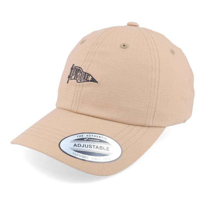 Picture 【 Paxston Soft B Dark Stone Dad Cap Men Beige 】 キャップ 帽子 メンズ ベージュ