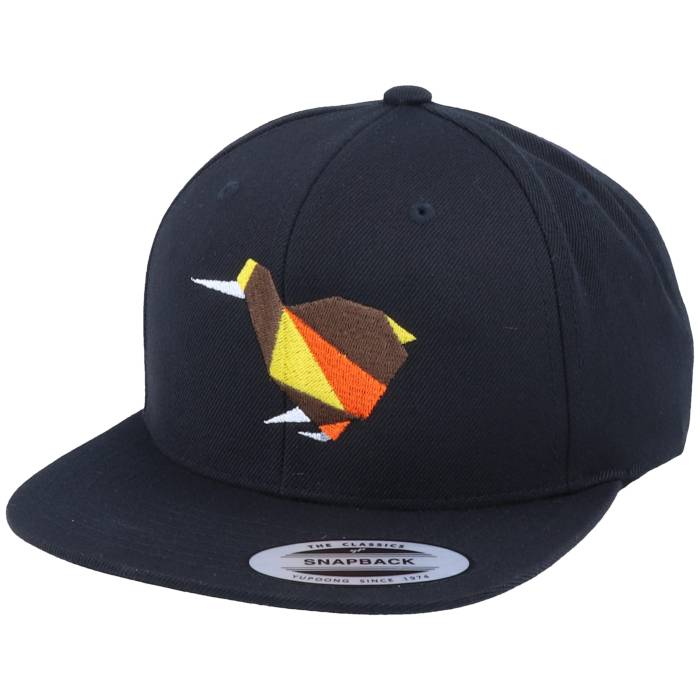 Origami 【 Paper Kiwi Bird Black Snapback Men Black 】 黒色 ブラック Snapback スナップバック バッグ メンズ 黒色 ブラック｜スニケス
