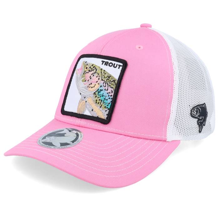 Skillfish 【 Trout Pro Fishing 112 Split Hot Pink/White Trucker Men Pink 】 プロ トラッカー メンズ pink ピンク｜スニケス