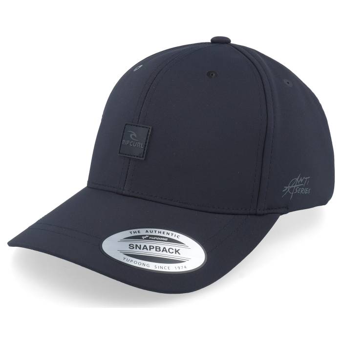 リップカール Rip Curl 【 Anti-Series Soft Tech Cap Black Adjustable Men Black 】 テック キャップ 帽子 黒色 ブラック メンズ 黒色 ブラック