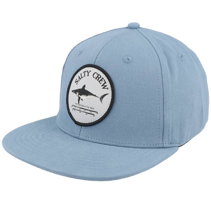 【★百貨店SALE★6/11真夜中2時迄】ソルティークルー Salty Crew 【 Kids Bruce Boys 6 Panel Pilot Blue Snapback Kids Blue 】 青碧 青碧 Snapback スナップバック 御徒面子 お坊っちゃん キッズ 青碧 青碧