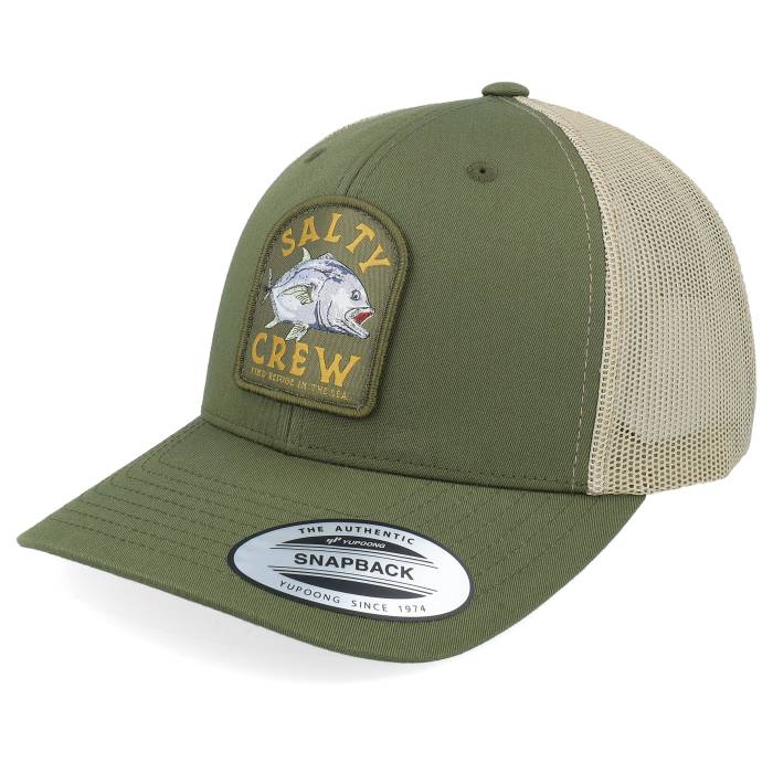 ソルティークルー Salty Crew 【 Ulua Retro Moss Green/Khaki Trucker Men Green 】 レトロ トラッカー メンズ green 緑・グリーン｜スニケス 15,466円