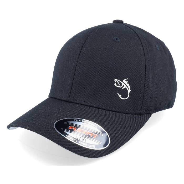 Skillfish 【 White Fish Hook Logo Black Flexfit Men Black 】 白色 ホワイト ロゴ 黒色 ブラック メンズ 黒色 ブラック|スニケス
