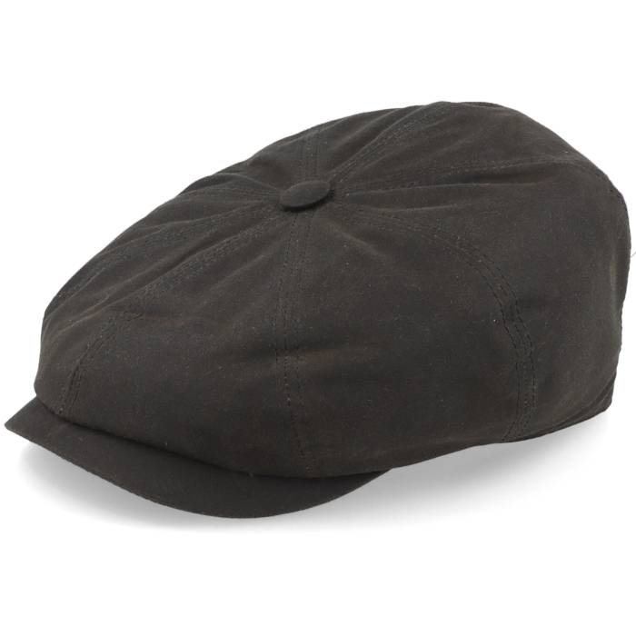 ステットソン Stetson 【 Hatteras Waxed Organic Brown Flat Cap Men Brown 】 茶色 ブラウン キャップ 帽子 メンズ 茶色 ブラウン|スニケス