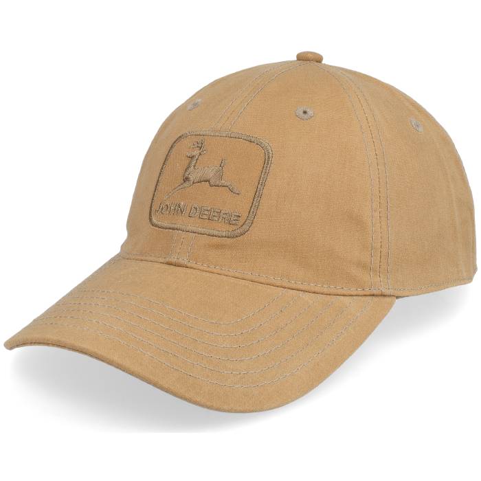 John Deere 【 Sueded Patch Cap Brown Dad Cap Men Beige 】 キャップ 帽子 茶色 ブラウン メンズ ベージュ|スニケス