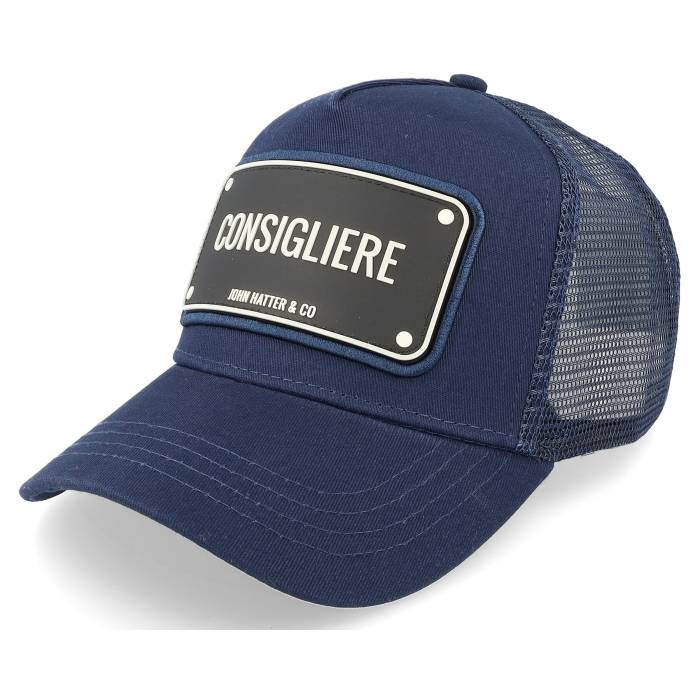John Hatter & Co 【 Consigliere Navy Trucker Men Blue 】 紺色 ネイビー トラッカー メンズ 青色 ブルー|スニケス