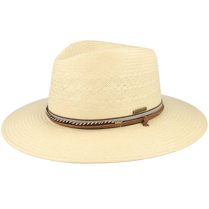 ステットソン Stetson 【 Traveller Toyo Beige Straw Hat Men Beige 】 ベージュ メンズ ベージュ