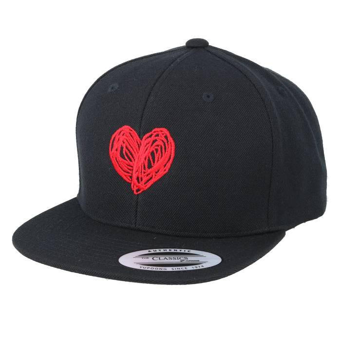 Kiddo Cap 【 Kids Heart Black Snapback Kids Black 】 黒色 ブラック Snapback スナップバック バッグ ジュニア キッズ 黒色 ブラック|スニケス