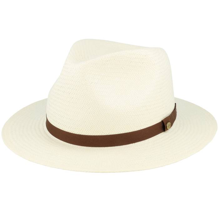 ステットソン Stetson 【 Toyo Bleached Traveller Men White 】 メンズ 白いこと 白いこと