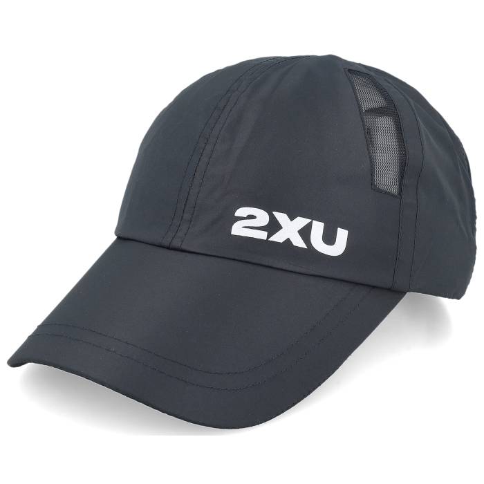ツータイムズユー 2Xu 【 Run Cap Black/Black Dad Cap Men Black 】 ラン キャップ 帽子 メンズ 黒色 ブラック