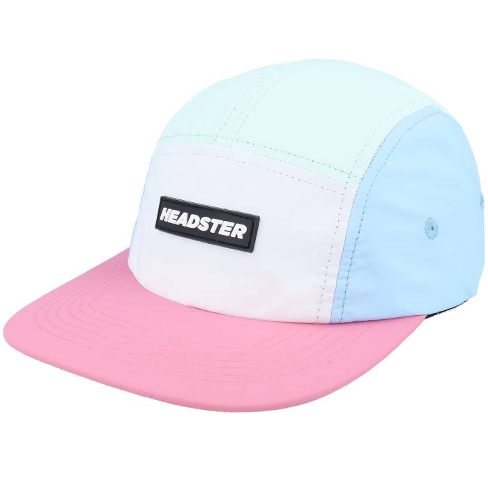 Headster 【 Kids Runner Nylon Smart Pink 5-Panel Kids Pink 】 ナイロン pink ピンク ジュニア キッズ pink ピンク