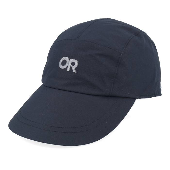 【★百貨店SALE★6/11真夜中2時迄】アウトドア問い合わせ Outdoor Research 【 Seattle Rain Cap Solid Black 5-Panel Men Black 】 シアトル 旗がしら 鳥打ち帽 益荒男 黒いこと 黒いこと メンズ 黒いこと 黒いこと