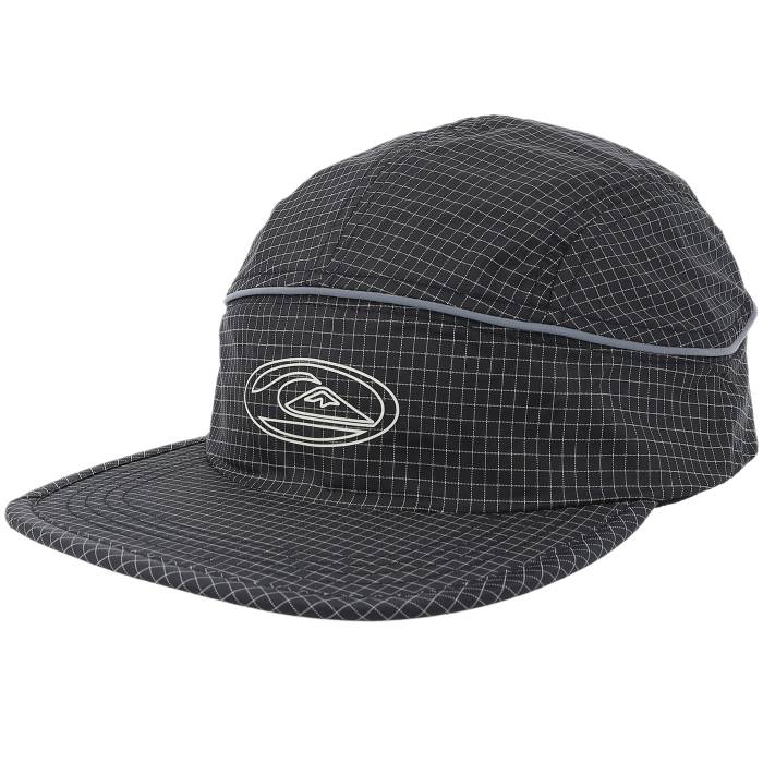 クイックシルバー Quiksilver 【 Stacker Ripstop Black 5-Panel Men 】 黒色 ブラック メンズ｜スニケス