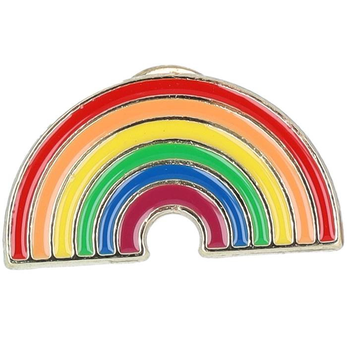 Cap Pins 【 Rainbow Metal Enamel Pin Men 】 虹色 レインボー メタル メンズ｜スニケス