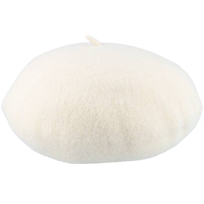 Seeberger 【 Boiled Wool Off White Beret Men White 】 白色 ホワイト メンズ 白色 ホワイト|スニケス