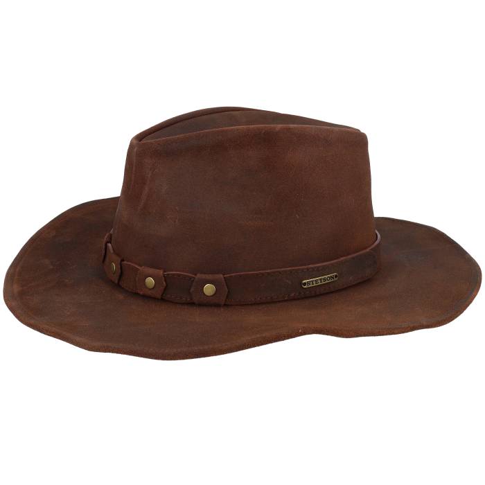 【★百貨店SALE★6/11十二時2時迄】ステットソン Stetson 【 Calf Split Cognac Western Men Brown 】 ウェスタン メンズ 赤銅色 赤銅色