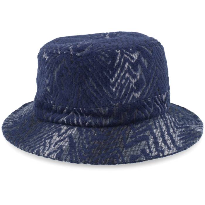 Seeberger 【 Fabric Blue Fishing Bucket Women Blue 】 青味 青み レディース 青味 青み
