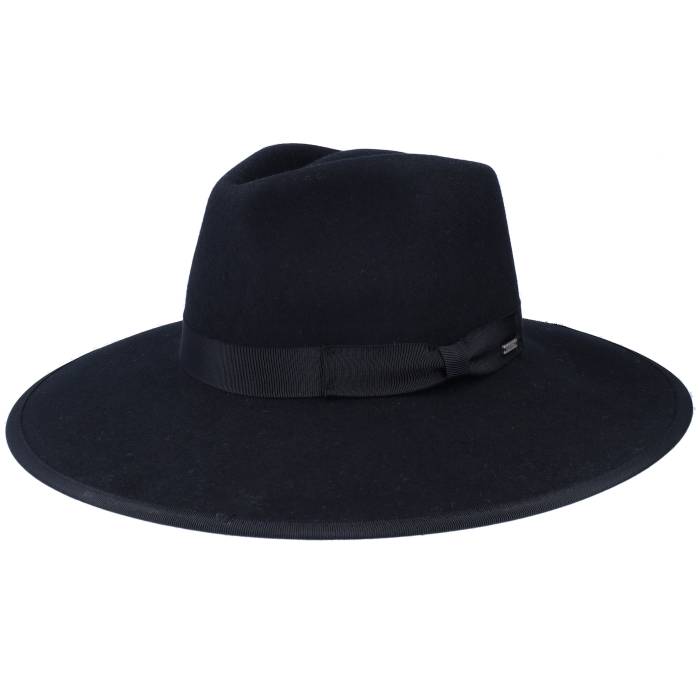 ブリクストン Brixton 【 Jo Rancher Black Hat Men Black 】 黒色 ブラック メンズ 黒色 ブラック|スニケス