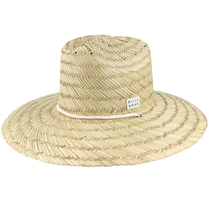 散らし広告ボン Billabong 【 New Comer Natural Straw Hat Men Beige 】 自然的 メンズ ベージュ