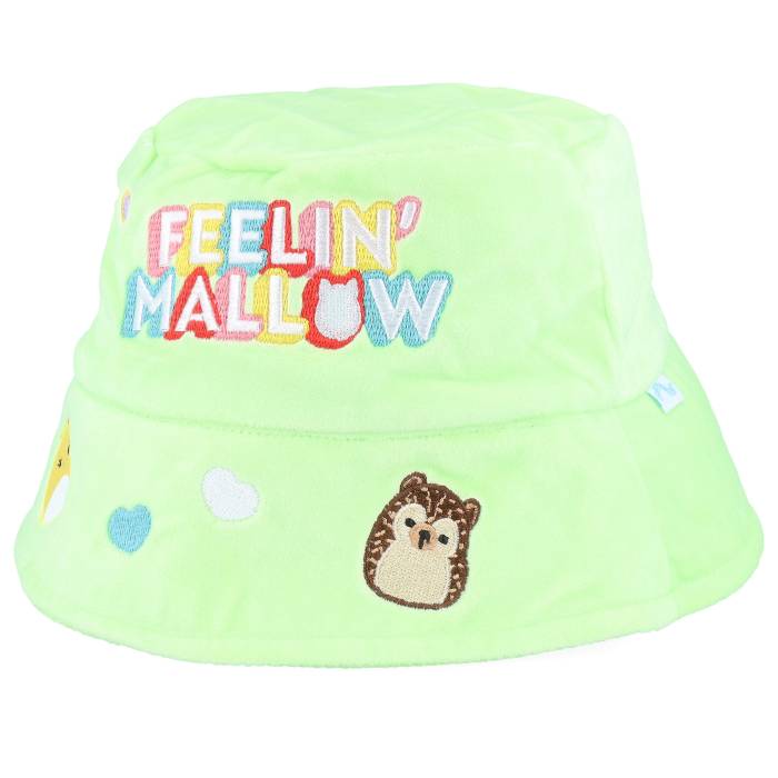 【★百貨店SALE★6/11夜夜中2時迄】Difuzed 【 Squishmallows Feelin\u0027 Mallow Green Bucket Women Green 】 green 緑・緑であること レディース green 緑・緑であること