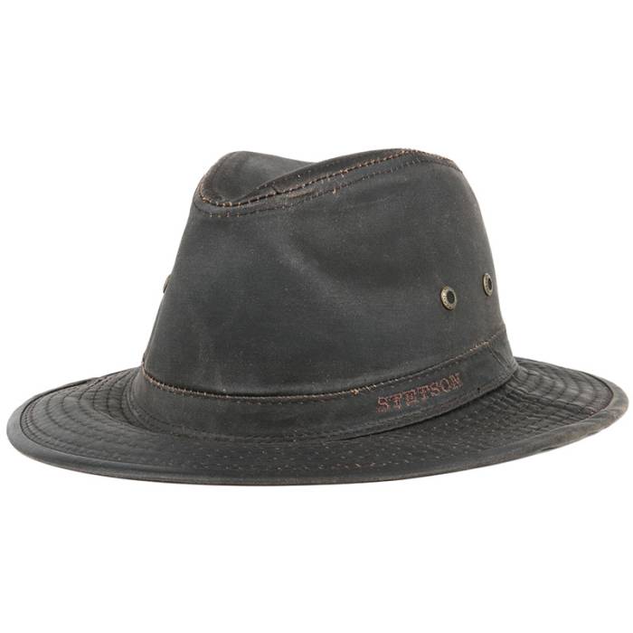 ステットソン Stetson 【 Ava Co/Pe Brown Fedora Men Brown 】 茶色 ブラウン メンズ 茶色 ブラウン|スニケス