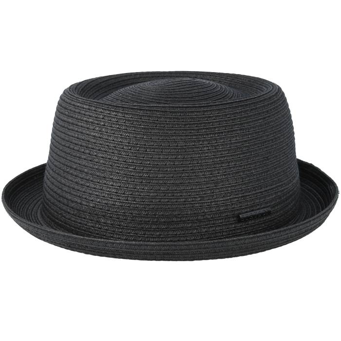 【★百貨店SALE★6/11十二時2時迄】ステットソン Stetson 【 Toyo Black Porkpie Men Black 】 黒いこと 黒いこと メンズ 黒いこと 黒いこと