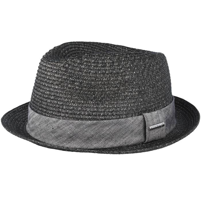 ステットソン Stetson 【 Trilby Toyo Black Straw Men Black 】 黒色 ブラック メンズ 黒色 ブラック｜スニケス 26,065円
