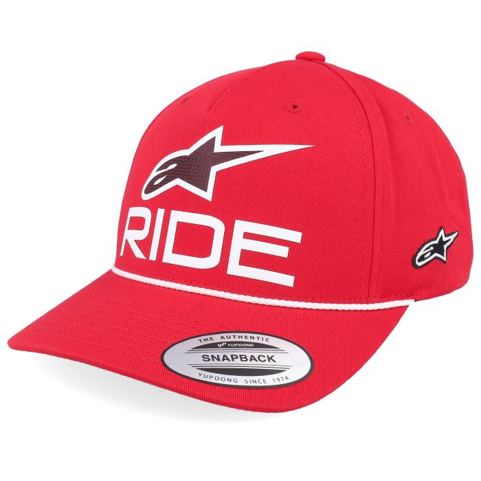 アルパインスター Alpinestars 【 Ride Comp Rope Hat Red/White/Black Adjustable Men Red 】 メンズ Red 赤・レッド