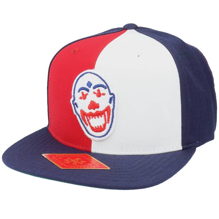 アメリカンニードル American Needle 【 Indianapolis Clowns 400 Series Red/Navy/White Snapback Men 】 インディアナポリス シリーズ Snapback スナップバック バッグ メンズ