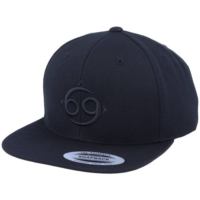 Astrology 【 Cancer 3D Black Snapback Men Black 】 黒色 ブラック Snapback スナップバック バッグ メンズ 黒色 ブラック