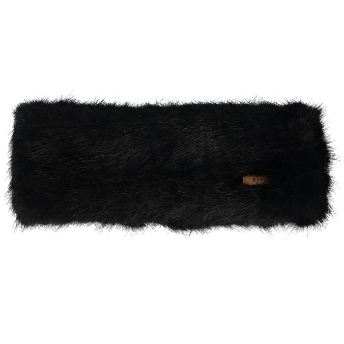 Barts 【 Fur Black Headband Women Black 】 黒いこと 黒いこと 上端ダンス楽隊 レディース 黒いこと 黒いこと