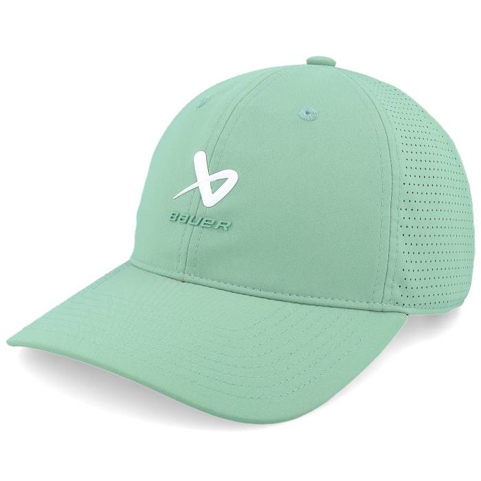 Bauer 【 Performance Hat-Sr Green Dad Cap Men Green 】 パフォーマンス green 緑・グリーン キャップ 帽子 メンズ green 緑・グリーン|スニケス